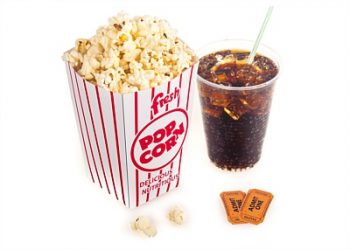 popcorn en cola